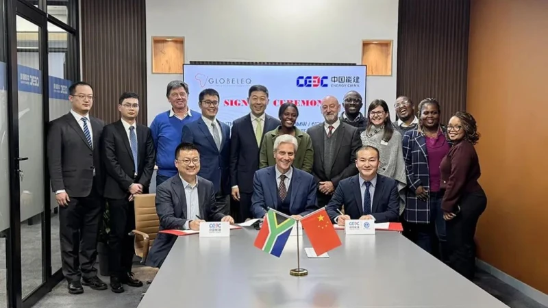 CEEC Signs Contract for Africa’s Largest Single-site Battery Energy Storage Project