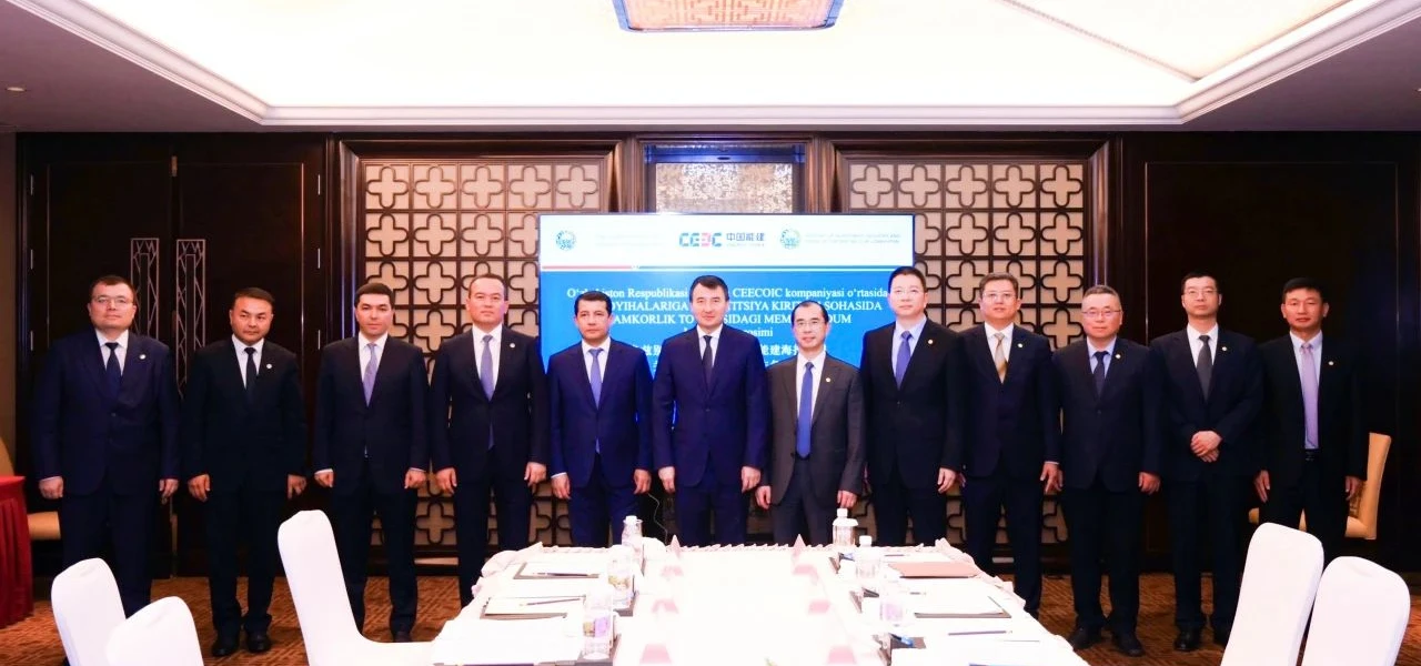 CEEC Signs MoU on Uzbek Water Project and EPC Contract for Grid Demonstration Project