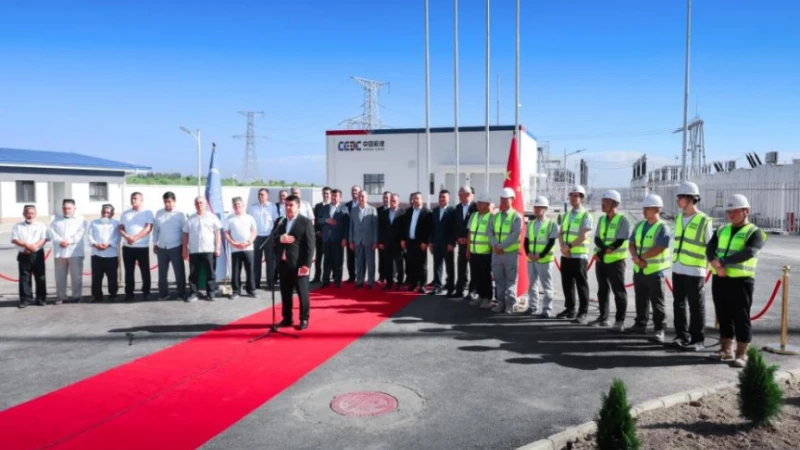 CEEC’s Two Flagship New Energy Projects Unveiled at Uzbekistan’s National Key Project Commissioning Ceremony